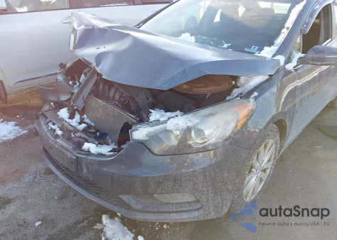 2014 Kia Forte Ex z USA, uszkodzony, nr VIN KNAFX4A89E5162265